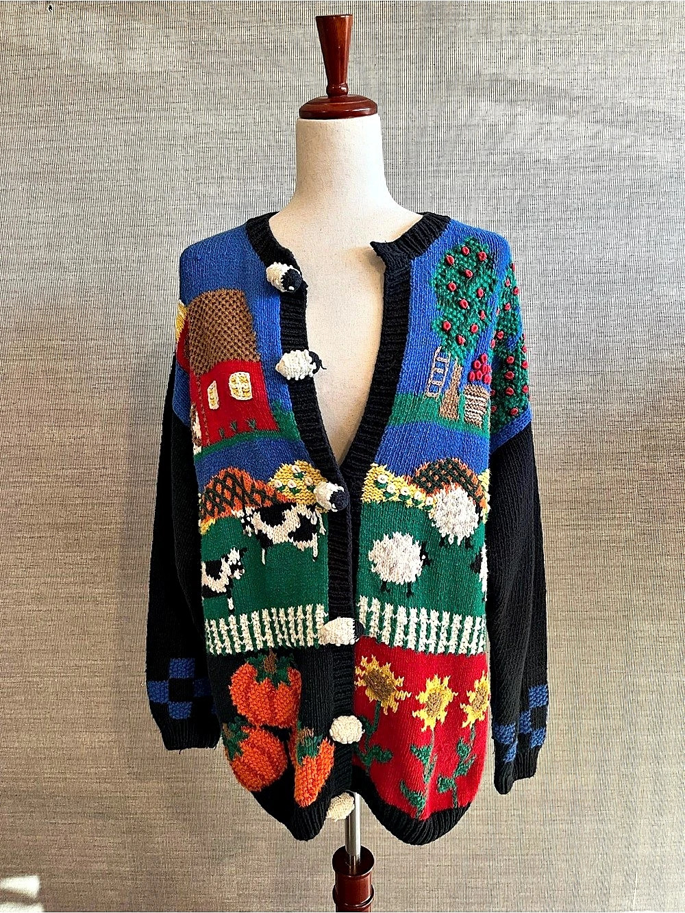 BellePointe Vintage Fall Fair With Hayride on Back Size XL